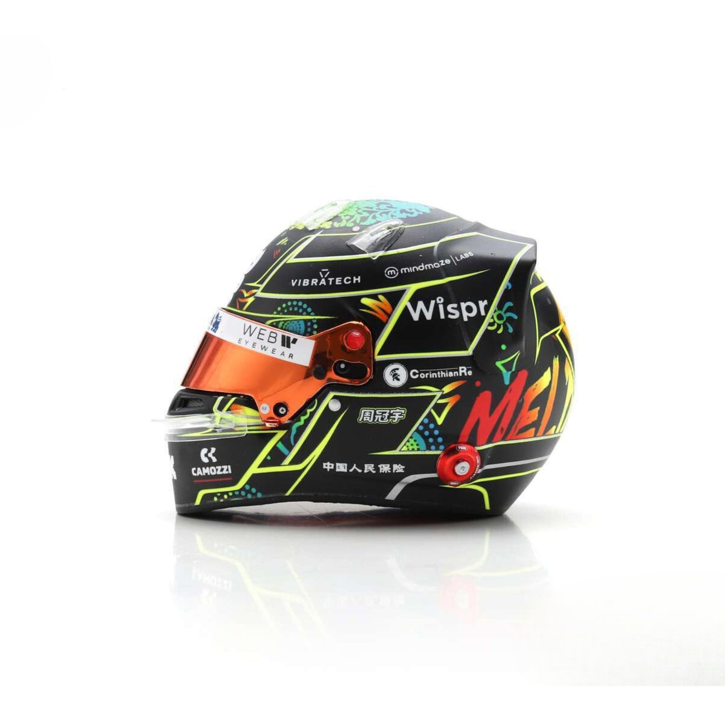 Bell Alfa Romeo Stake F1 Team Zhou Guanyu (Australian GP 2023) in Black/Yellow