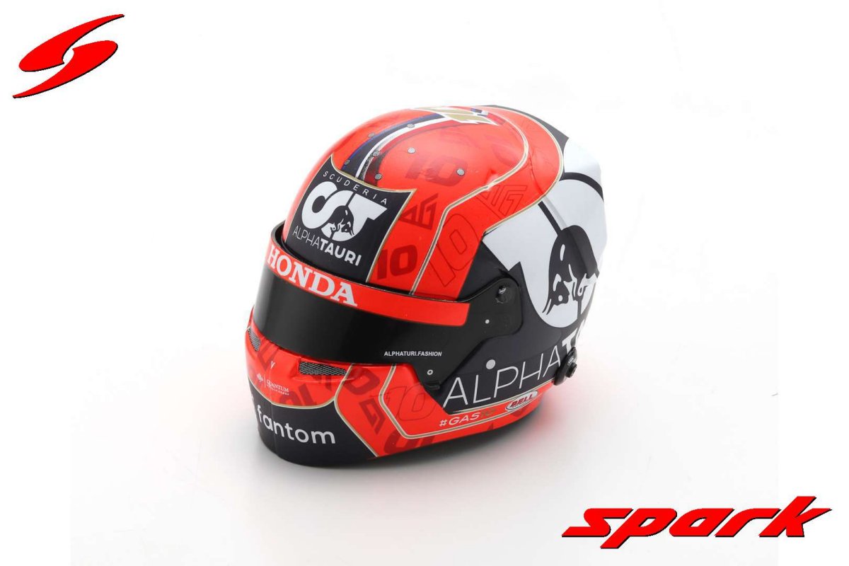 Bell Alpha Tauri Pierre Gasly (2021) in Red