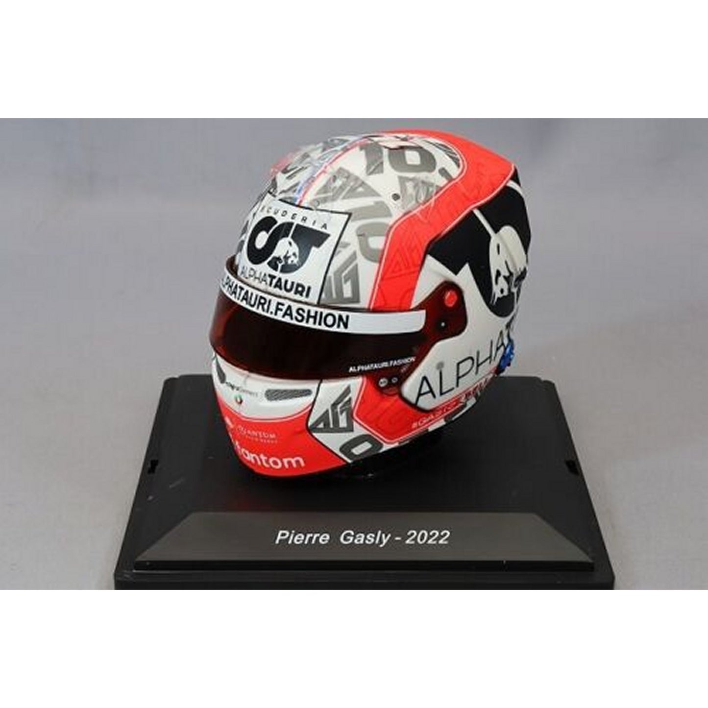 Bell Alpha Tauri Replica Helmet Pierre Gasly in White/Red