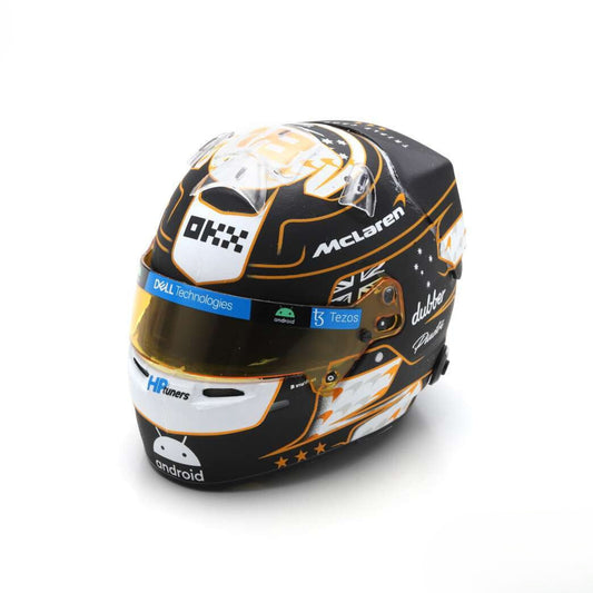 Bell Replica Helmet McLaren F1 Team Oscar Piastri (Monaco GP 2023) in Black/Orange/White