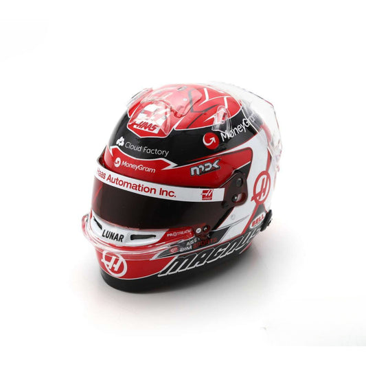 Bell Replica Helmet MoenyGram Haas F1 Team Kevin Magnussen (2023) in Red/Black/White