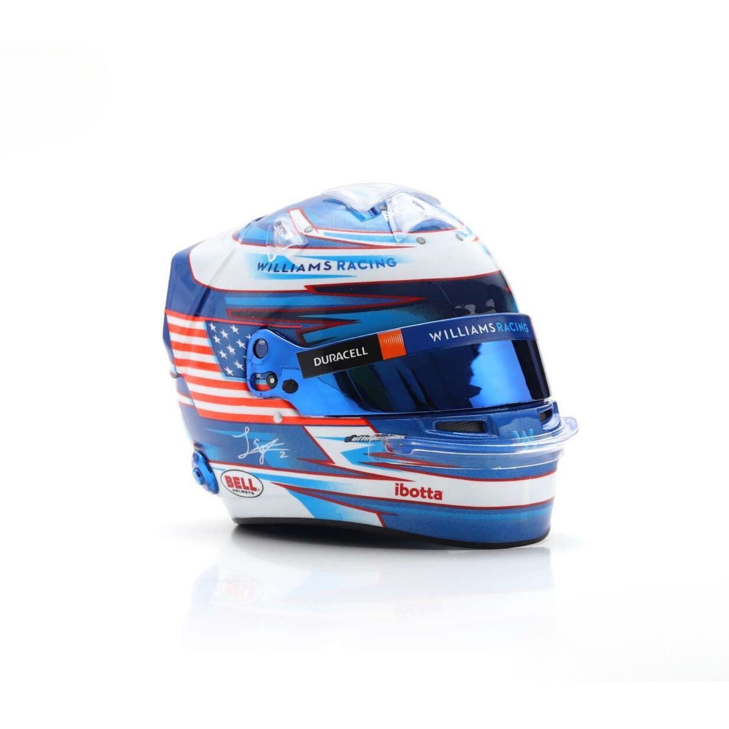 Bell Williams Racing Logan Sargeant (2023) in Blue/White