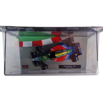 Benetton B190 Nelson Piquet (1990) in Red/Blue/Green