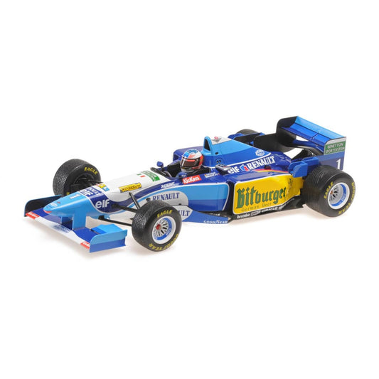 Benetton B195 MS Michael Schumacher (No.1 Winner Japanese GP 1995) in Blue/White/Yellow