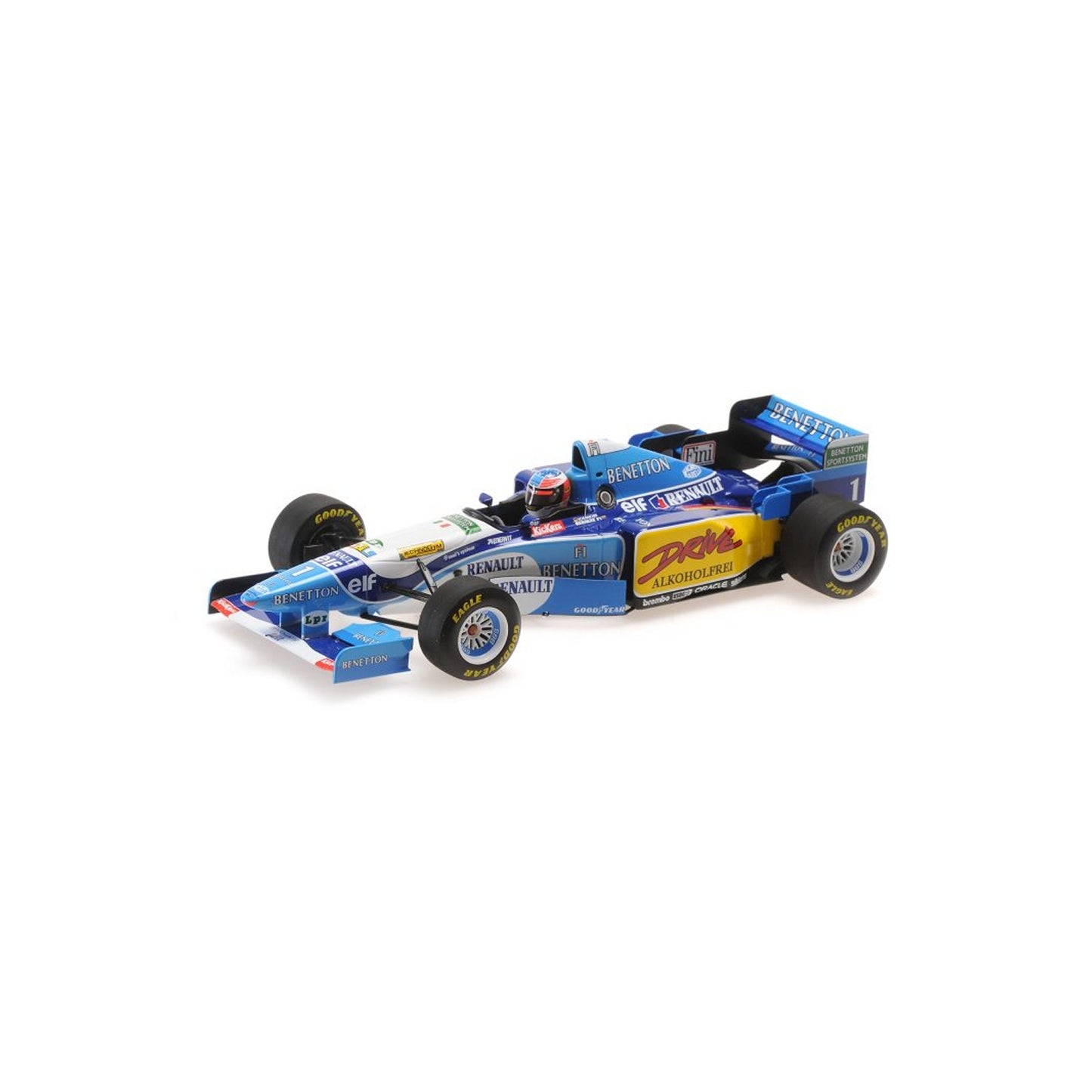 Benetton Renault Michael Schumacher (B195 French Grand Prix 1995)
