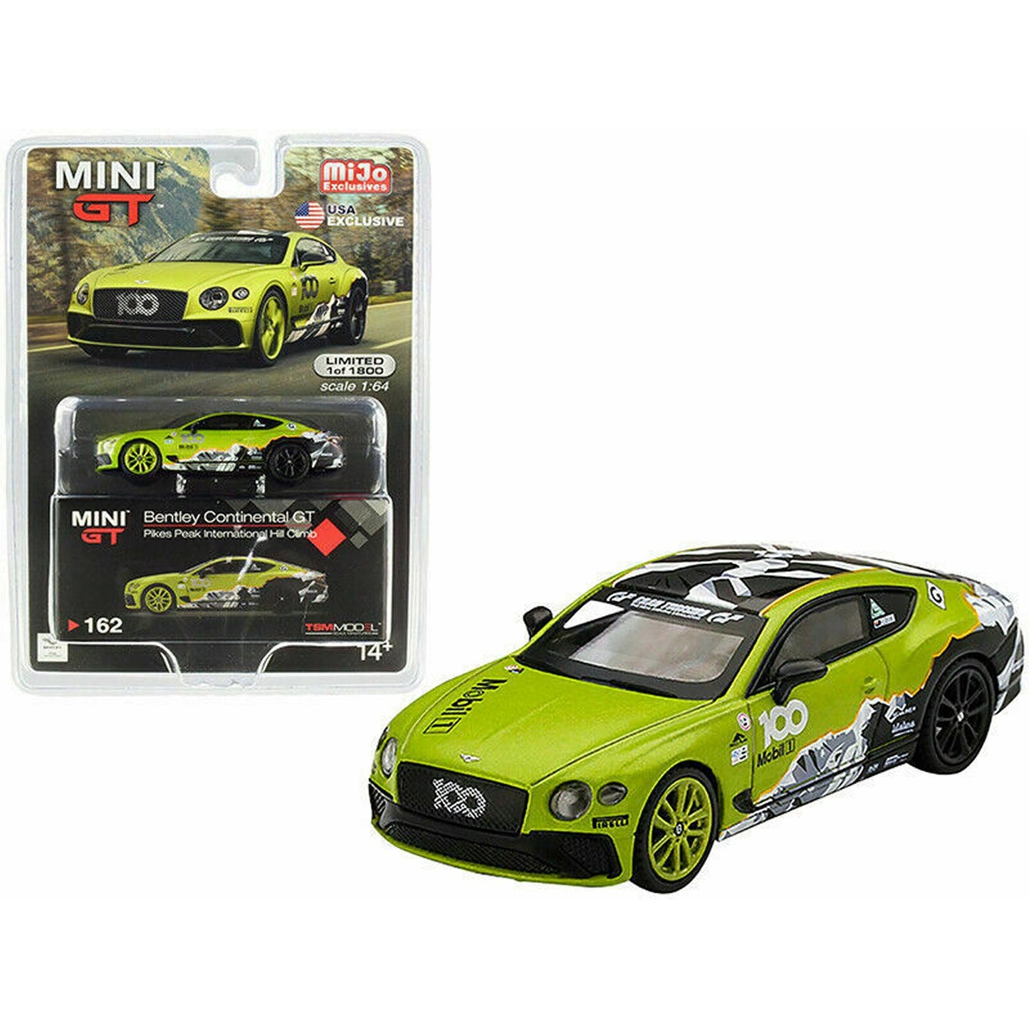 Bentley Continental GT (Pikes Peak International Hill Climb 2019) in Green/Black