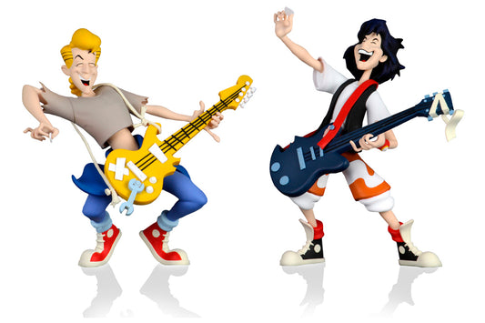 Wyld Stallyns Toony Terros Figure Set From Bill and Ted Excellent Adventure
