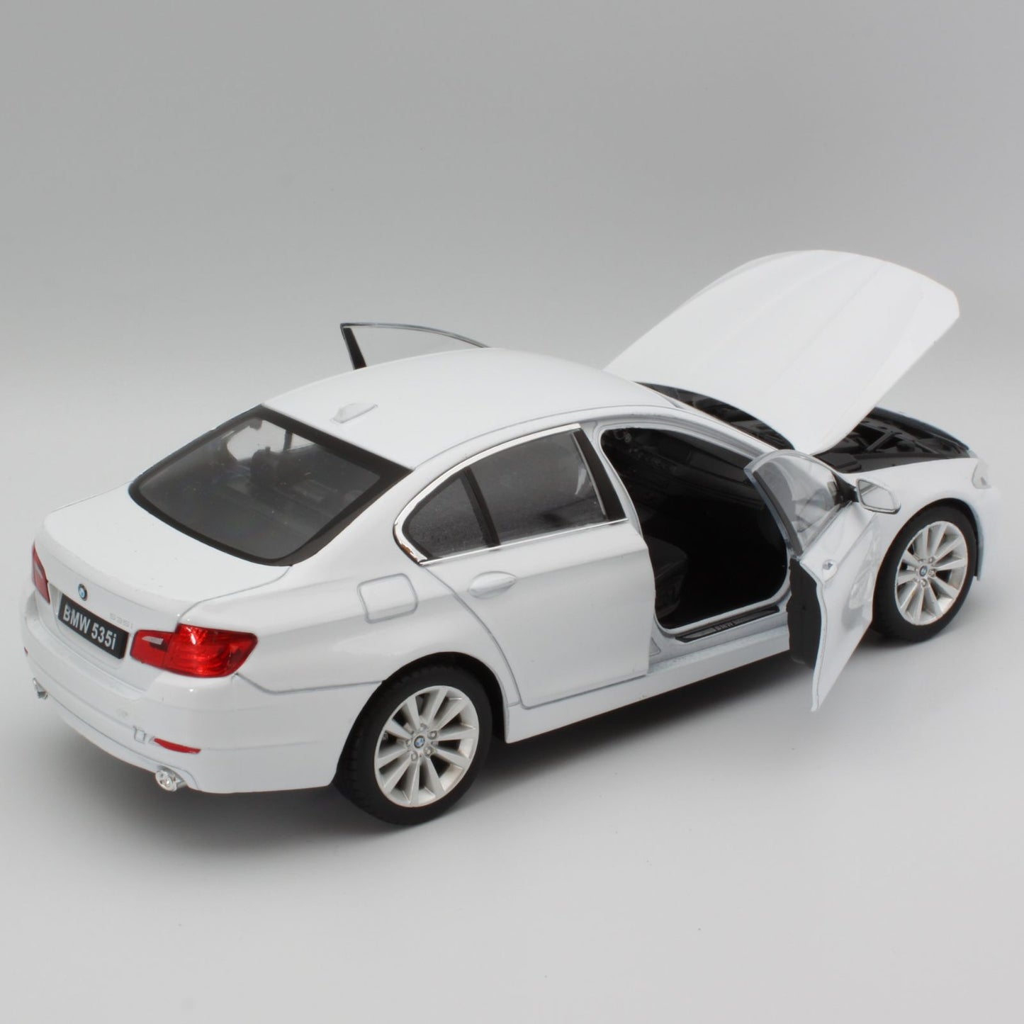 BMW 535i in white