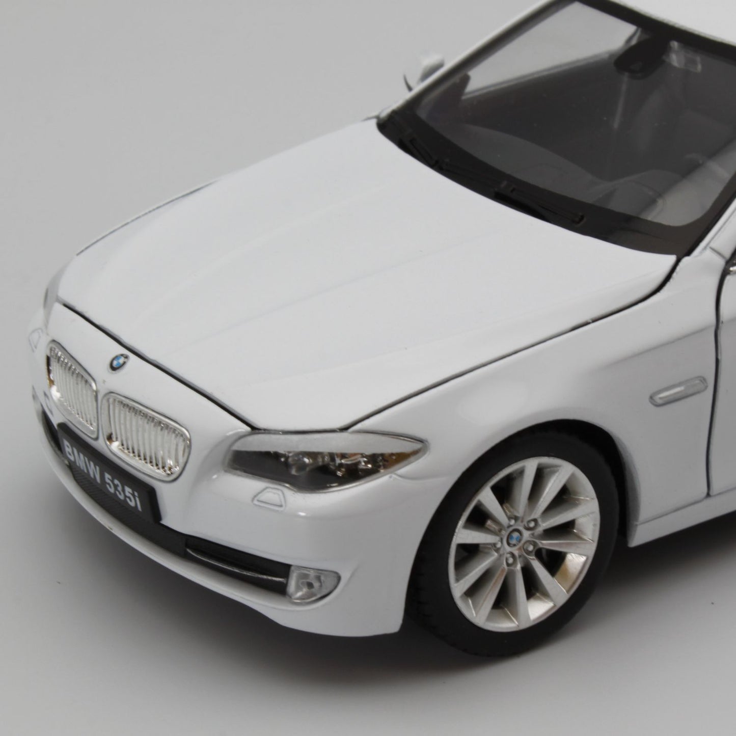 BMW 535i in white