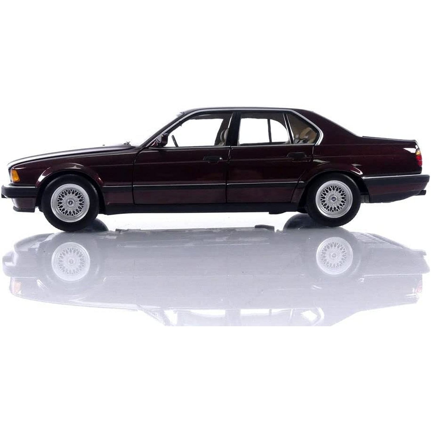 BMW 730I (E32 1986) in Dark Red