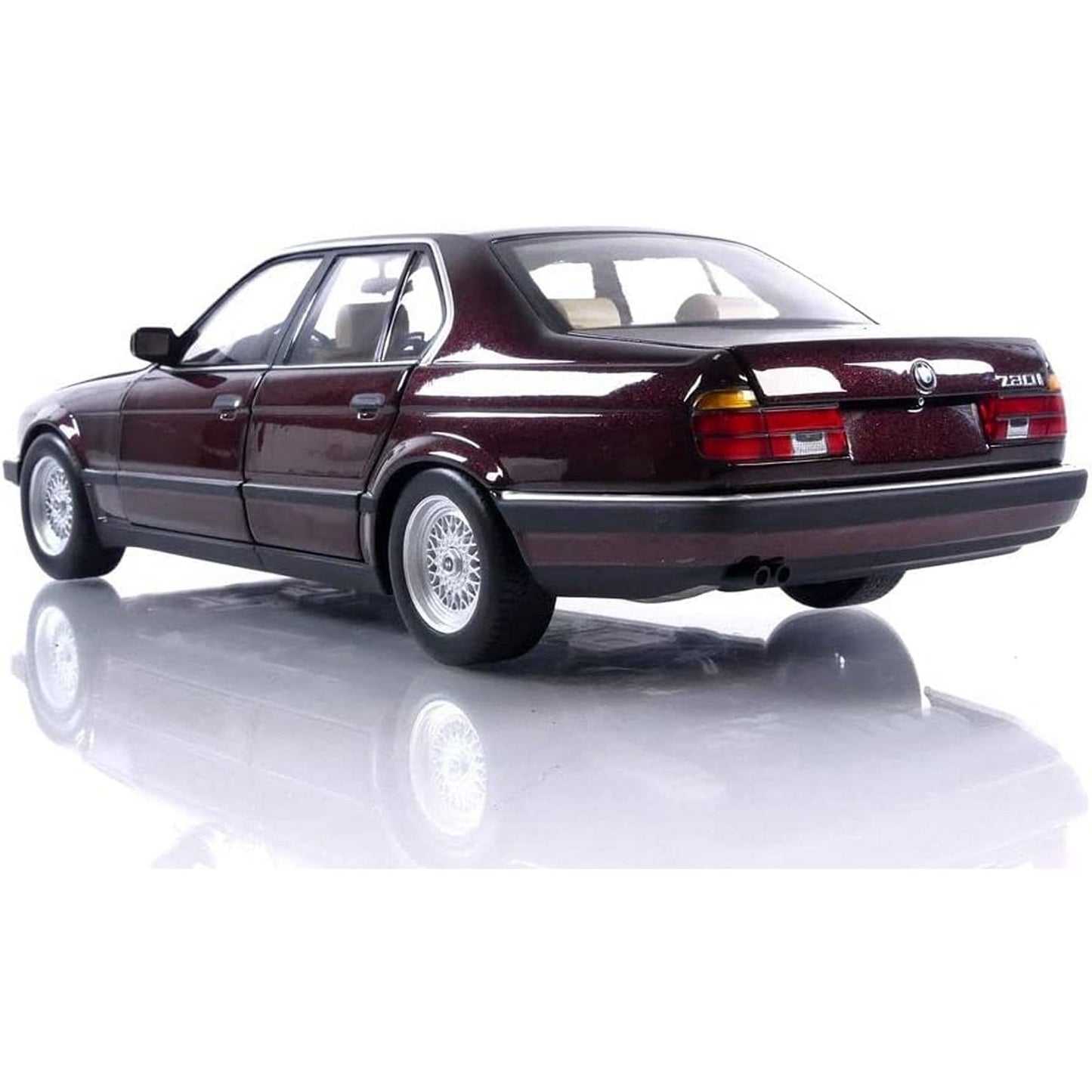 BMW 730I (E32 1986) in Dark Red