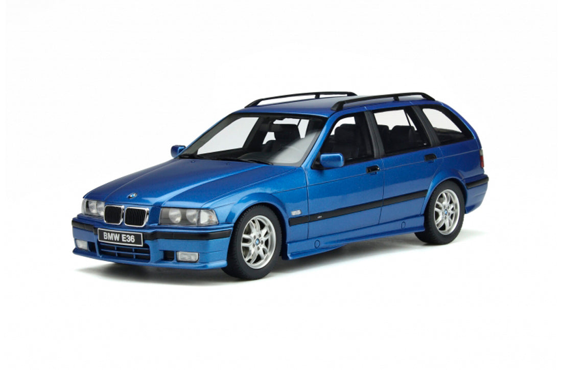BMW E36 Touring 328I M Pack (1997) in Estoril Blue
