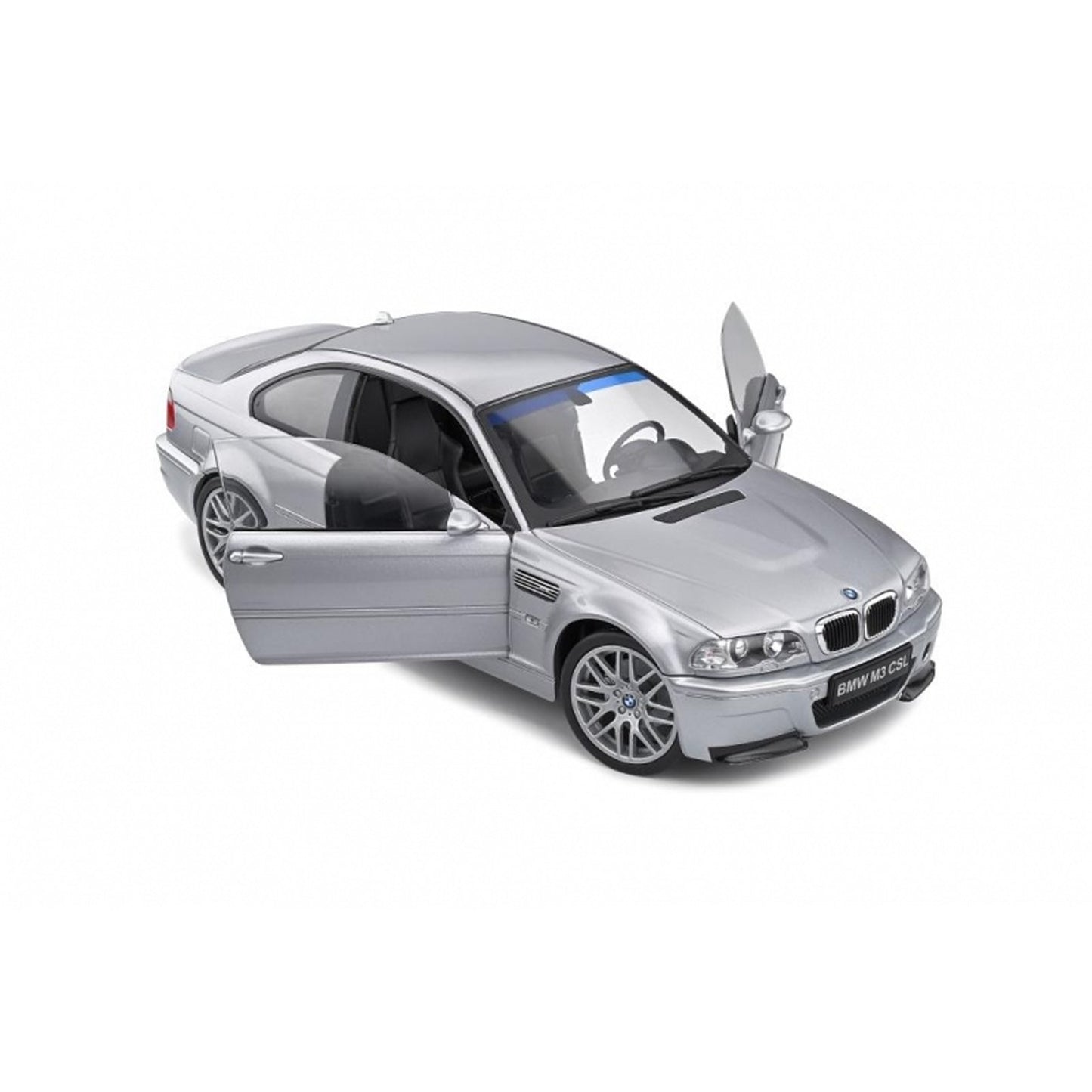 BMW E46 CSL (2003) in Silver