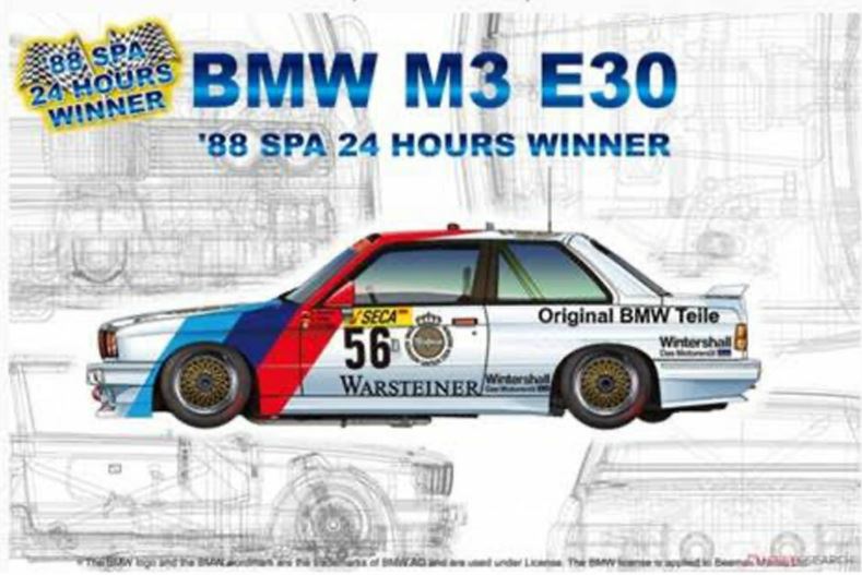 BMW M3 E30 (SPA 24 Hours Winner 1988) [Kit]
