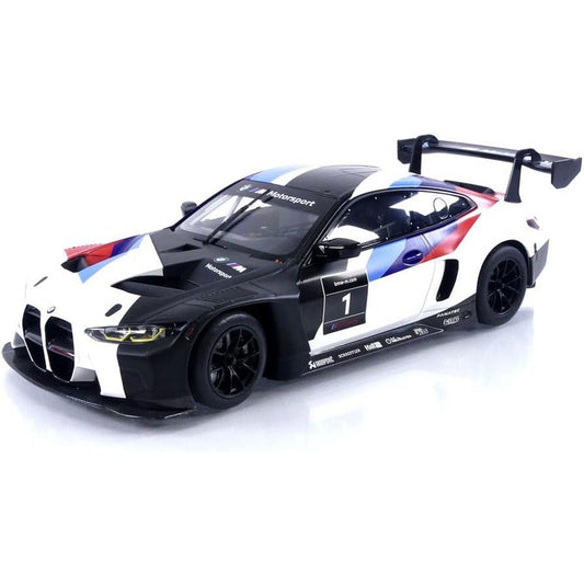 BMW M4 GT3 Presentation Car (2021) in White/Black/Red/Blue