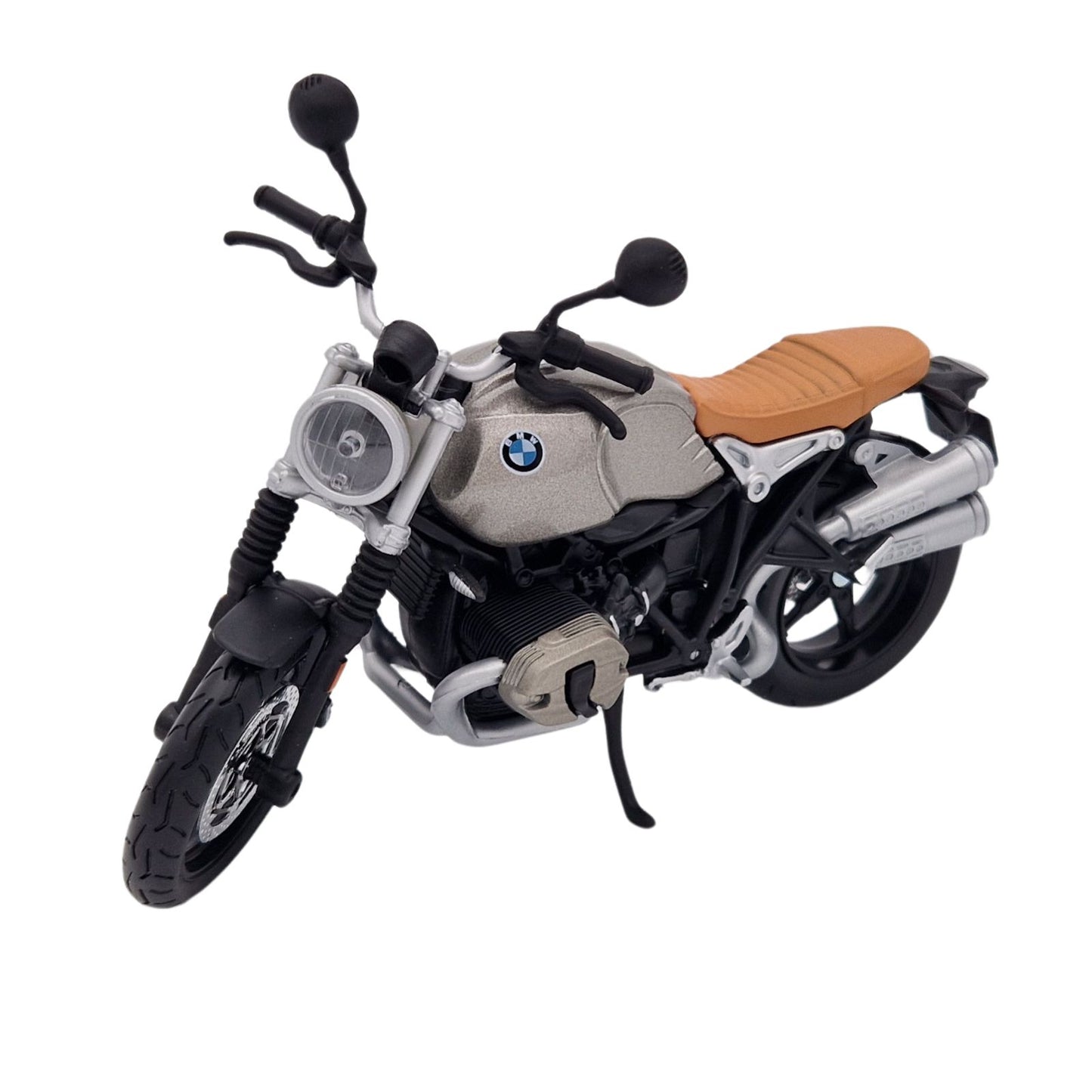 BMW R Nine T Scrambler in Silver