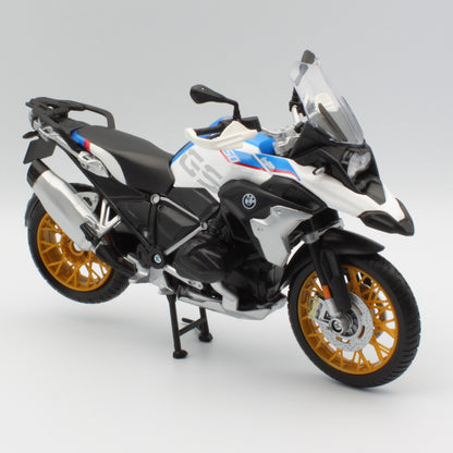 BMW R1250 GS in White/Blue