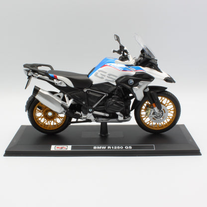 BMW R1250 GS in White/Blue