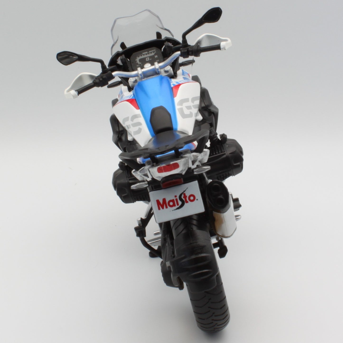 BMW R1250 GS in White/Blue