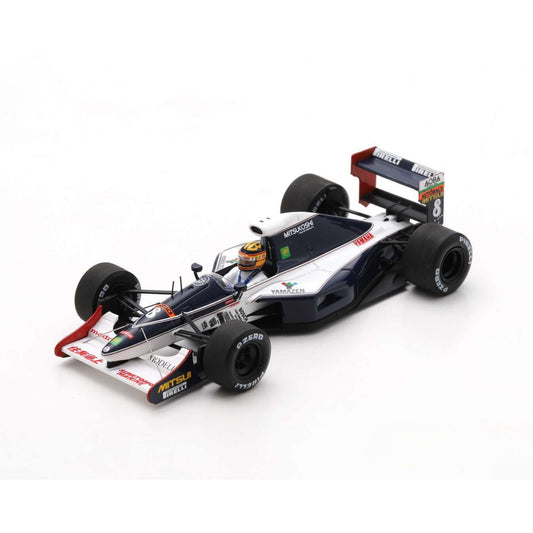 Brabham BT60Y Mark Blundell (No.8 Belgium GP 1991) in Blue/White