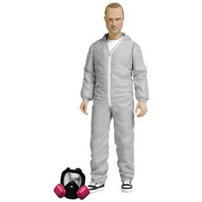 Jesse Pinkman in White Overalls Figure From Breaking Bad