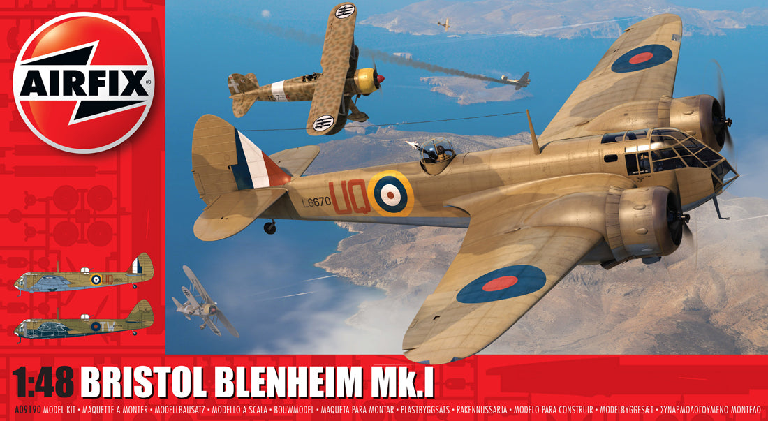 Bristol Blenheim Mk.1 (216 Pieces 1935) [Kit]