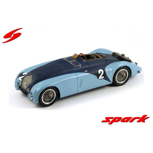 Bugatti 57 G J-P.Wilmile/R.Benoist (Winner 24H Le Mans 1937) in Blue