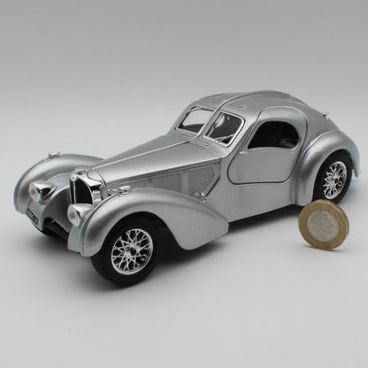 Bugatti 57SC Atlantic (1938) in Silver