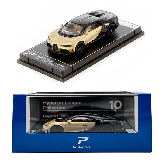 Bugatti Chiron Supersport (Hypercar League Collection Series) in Silk/Nocturne Black