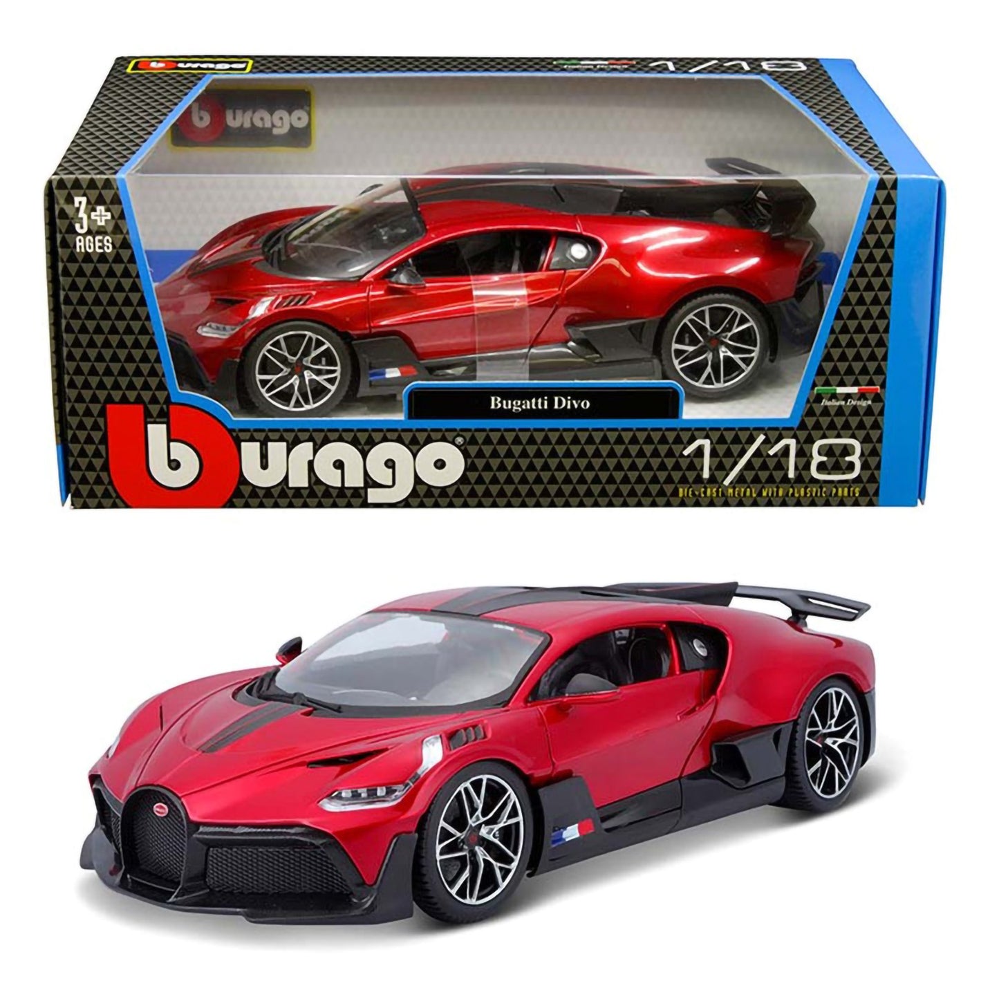 Bugatti Divo in Red