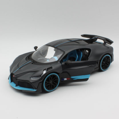 Bugatti Divo in Dark Grey and Blue