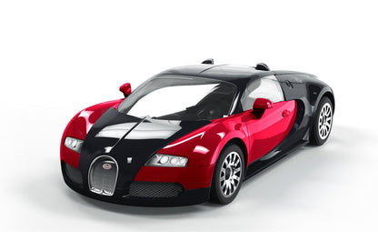 Bugatti Veyron 16.4 (Quickbuild) [Kit] in Black/Red