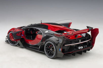 Bugatti Vision GT (2015) in Red and Black Carbon