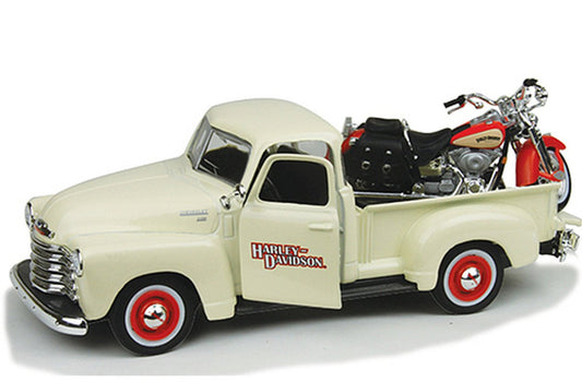 Chevrolet 3100 (Harley-Davidson Custom 1950) in Cream/Orange