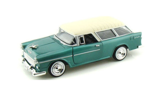 Chevrolet Bel Air Nomad (1955) in Green and Cream