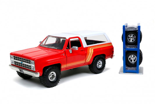 Chevrolet Blazer (1980) in Red/White