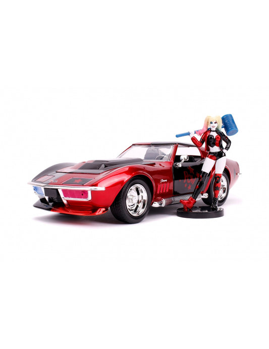 Chevrolet Corvette (With Harley Quinn Figure 1969)