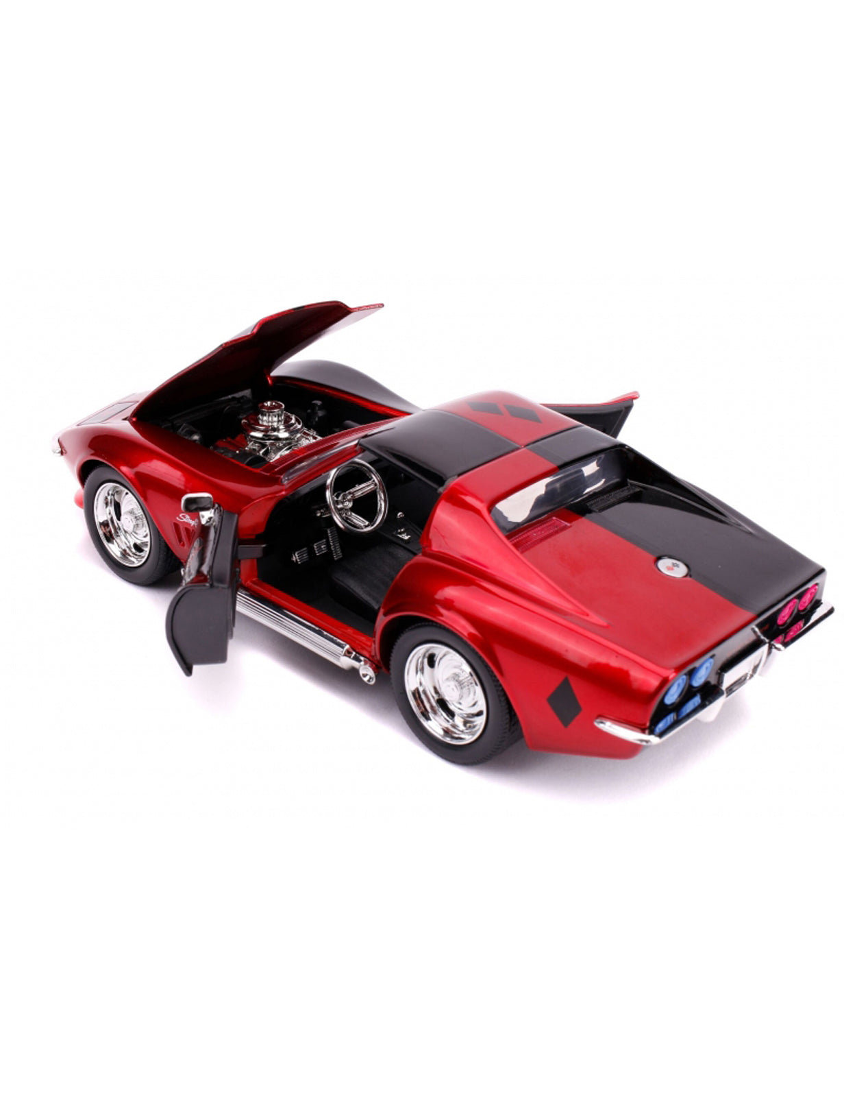 Chevrolet Corvette (With Harley Quinn Figure 1969)