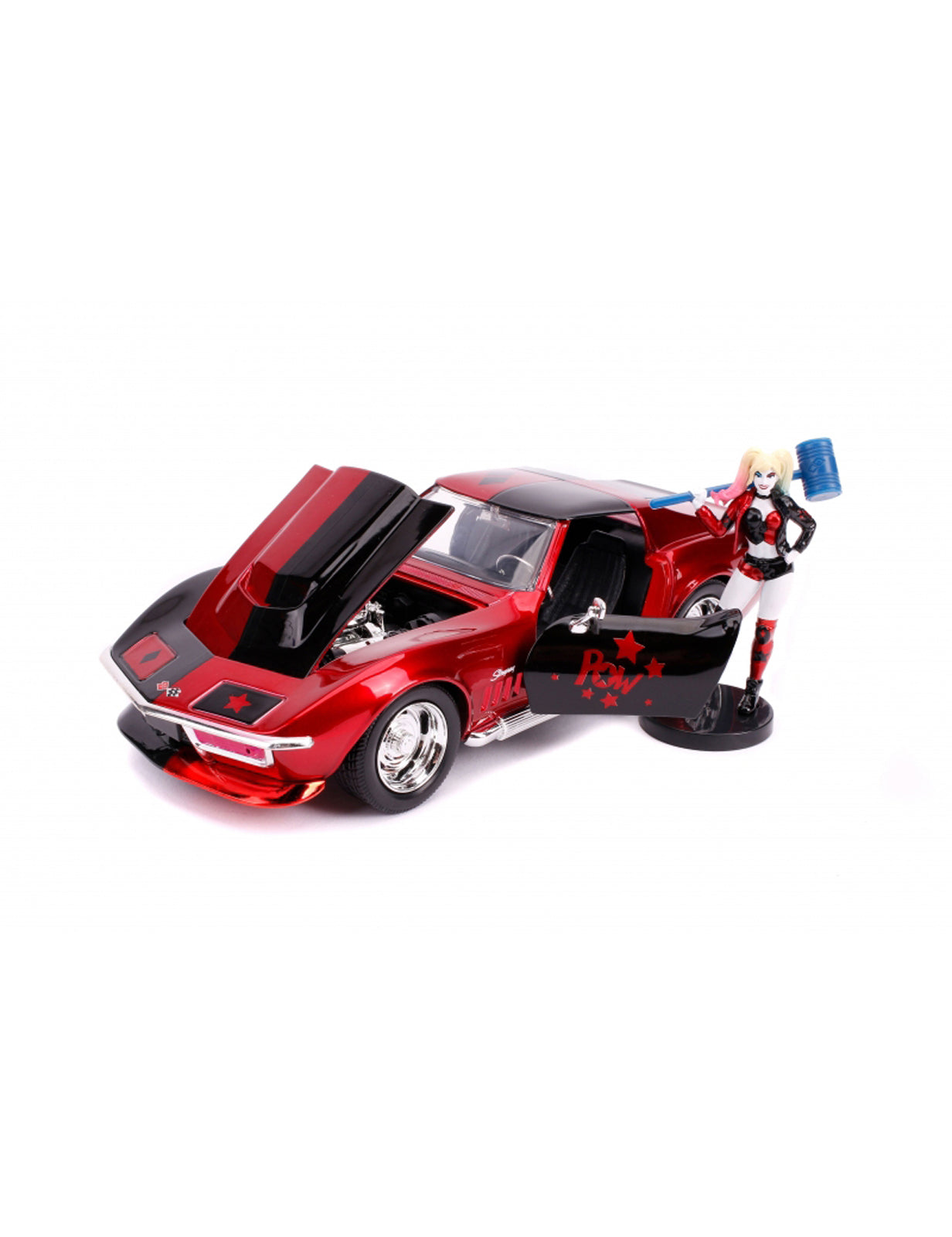 Chevrolet Corvette (With Harley Quinn Figure 1969)