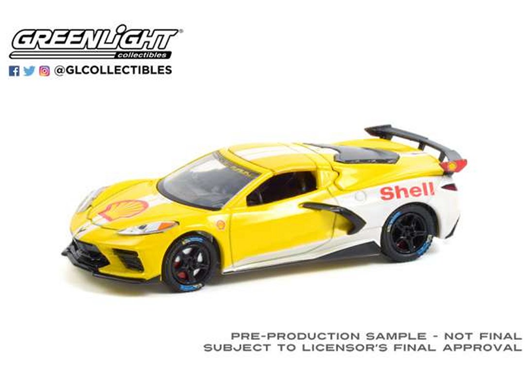 Chevrolet Corvette Stingray Coupe (Running On Empty 2021) in Yellow/White