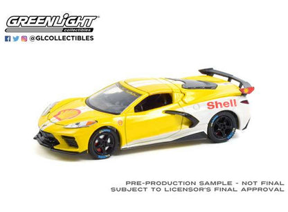 Chevrolet Corvette Stingray Coupe (Running On Empty 2021) in Yellow/White