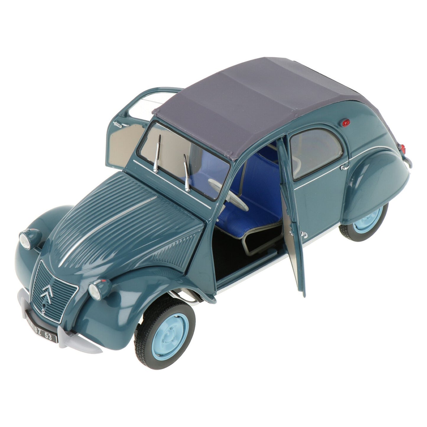 Citroen 2CV AZL (1959) in Glacier