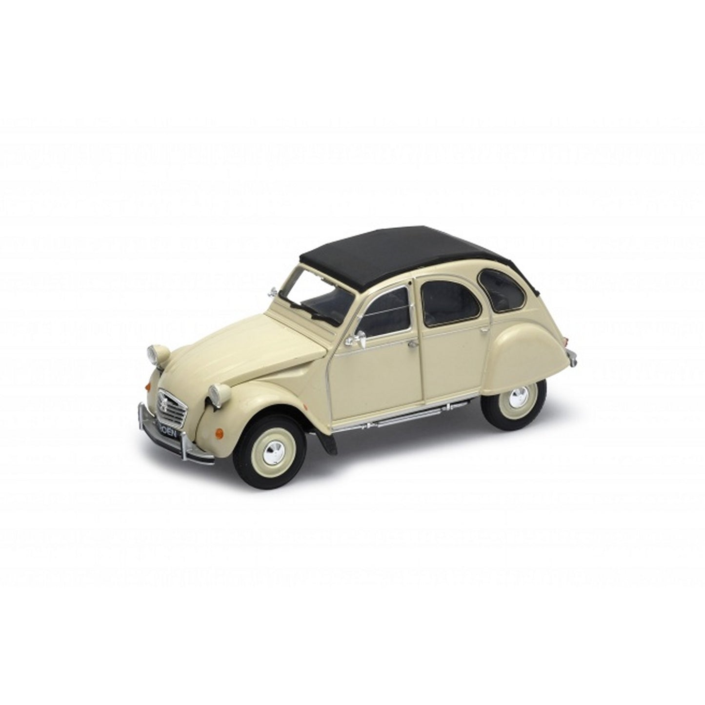 Citroen 2CV in Cream