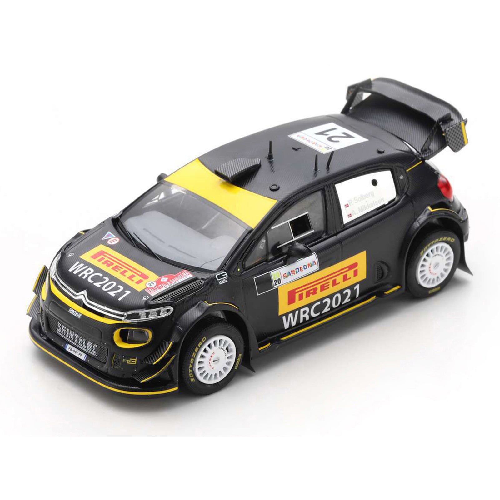 Citroen C3 WRC No.10 Loeb - Elena (RallyRACC Catalunya-Costa