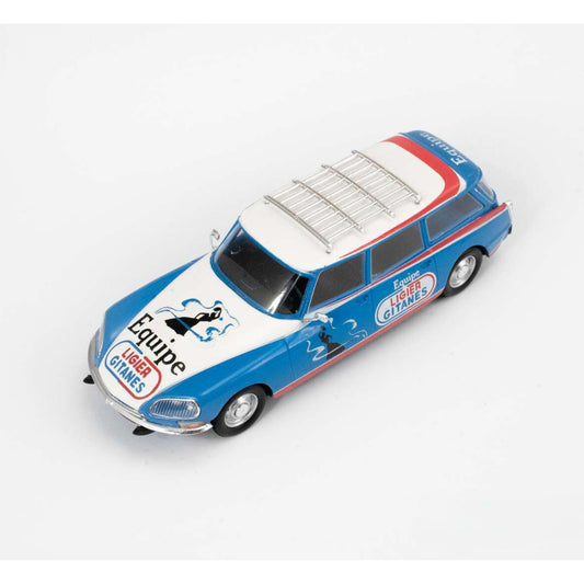 Citroen DS Break Equipe Ligier Gitanes (F1 Service Vehicle 1976) in Blue/White/Red