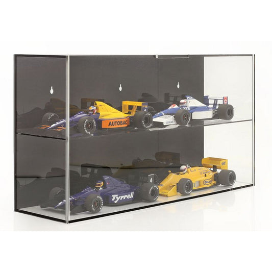 CMR Show Case For Four 1:18 Models Display Case in Black