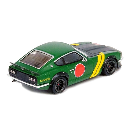Datsun 240Z (Zero Fighter Aircraft Livery) in Green/Black/Yellow/Red