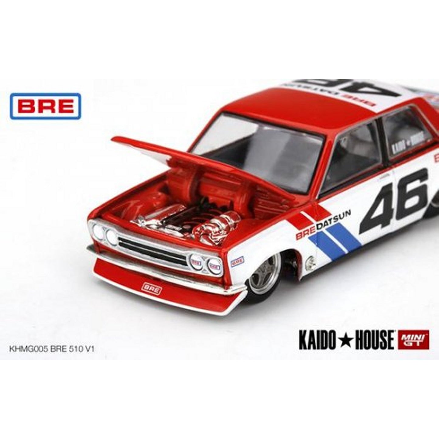Datsun 510 (Kaido House BRE Custom 1971) in White/Red