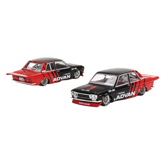 Datsun 510 Pro Street Advan (Kaido House Custom) in Red/Black