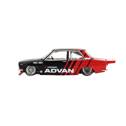 Datsun 510 Pro Street Advan (Kaido House Custom) in Red/Black